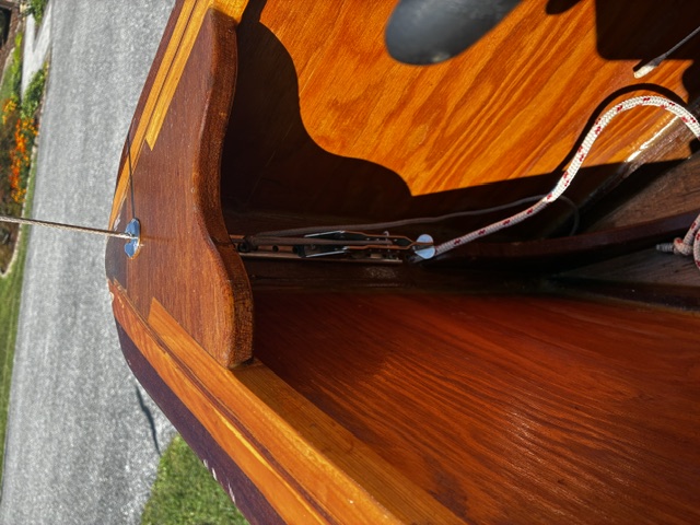 Foredeck detail