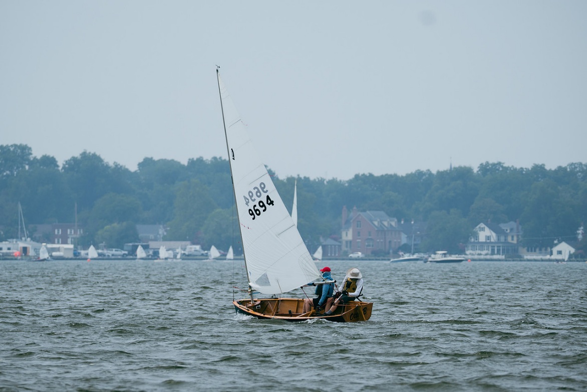 Penguin 9694 Otter B sailing off Cambridge